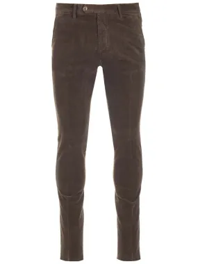   Al Duca D'aosta 1902  Pantalone slim velluto  