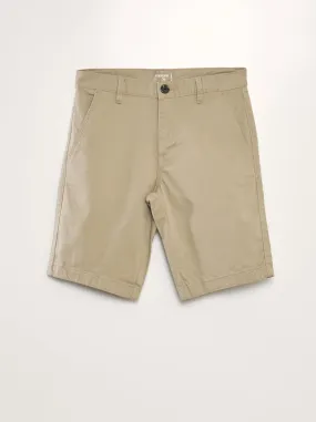 Bermuda chino tinta unita - BEIGE