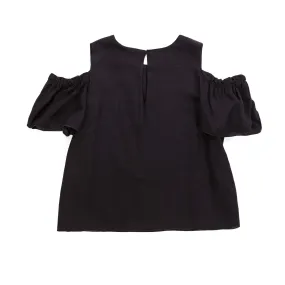 Blusa Nera Bambina Teenager