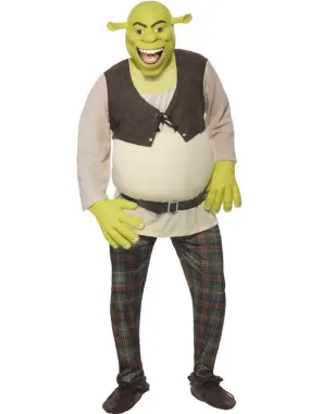 Costume Carnevale Adulto Shrek  *12424 Orco Cartoni Animati