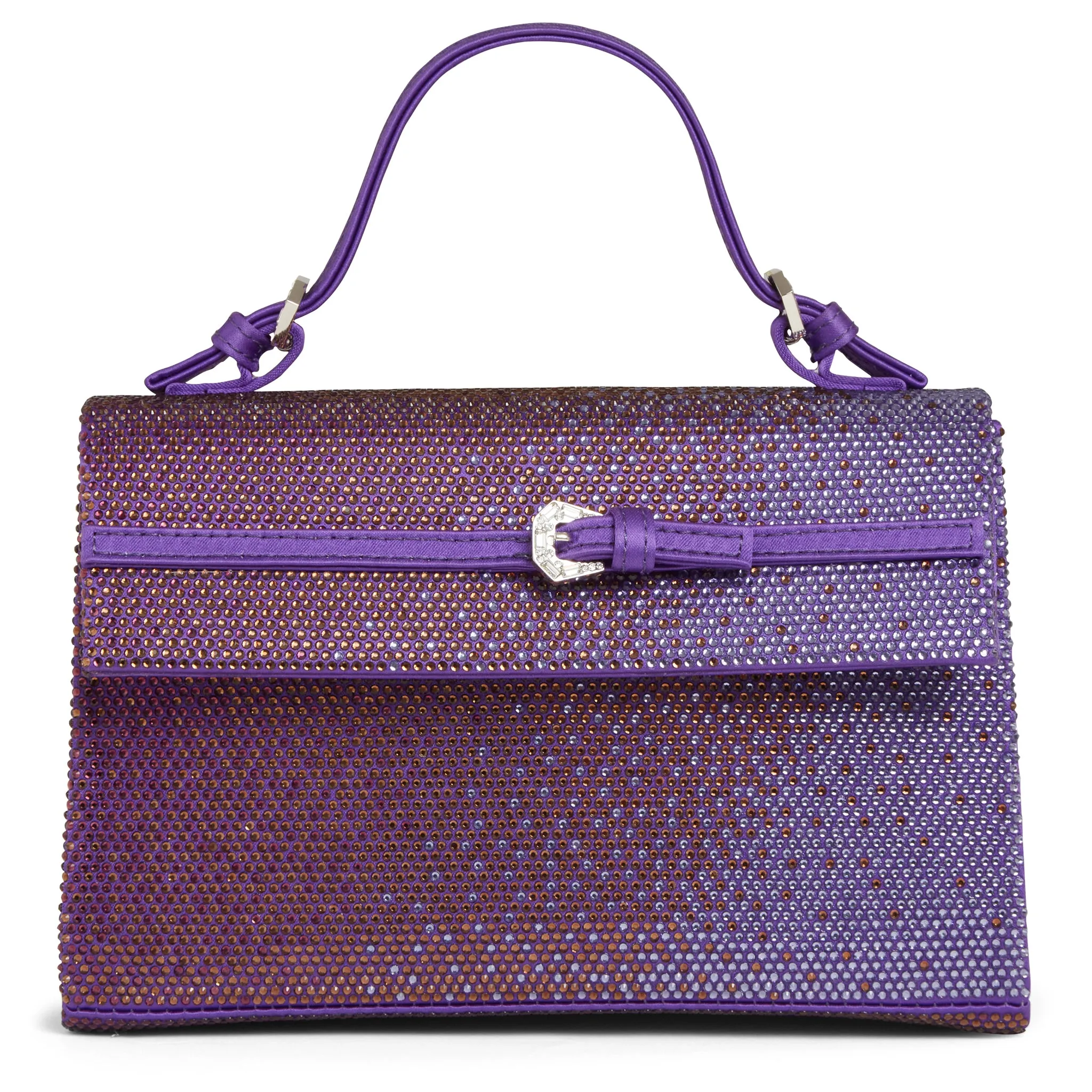 GEDEBE  Borsa in cristalli viola