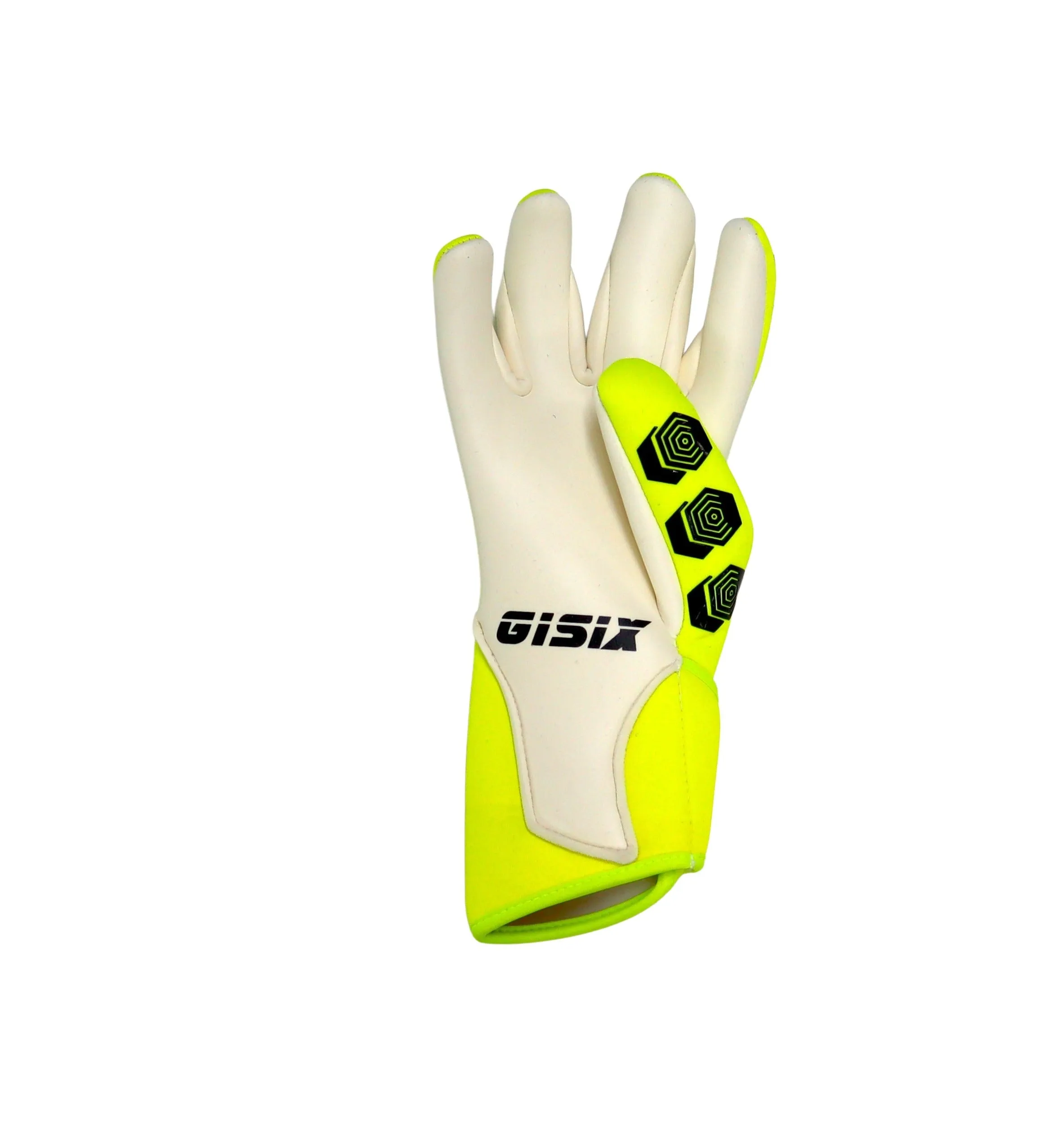 GISIX guanti portiere gara G6 SPECTRUM BASIC G098 GIALLO FLUO NERO luglio 2023