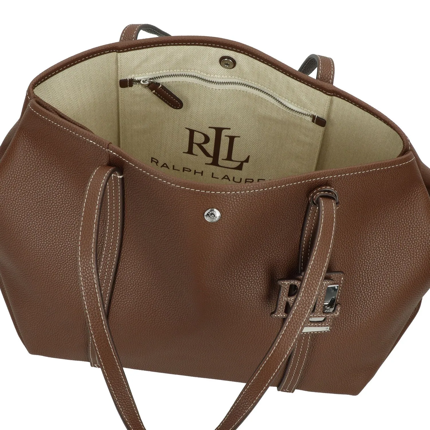 Lauren Ralph Lauren Emerie Borsa shopper Pelle 35 cm