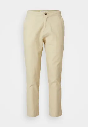 LINEN BLEND CHINO - Chino