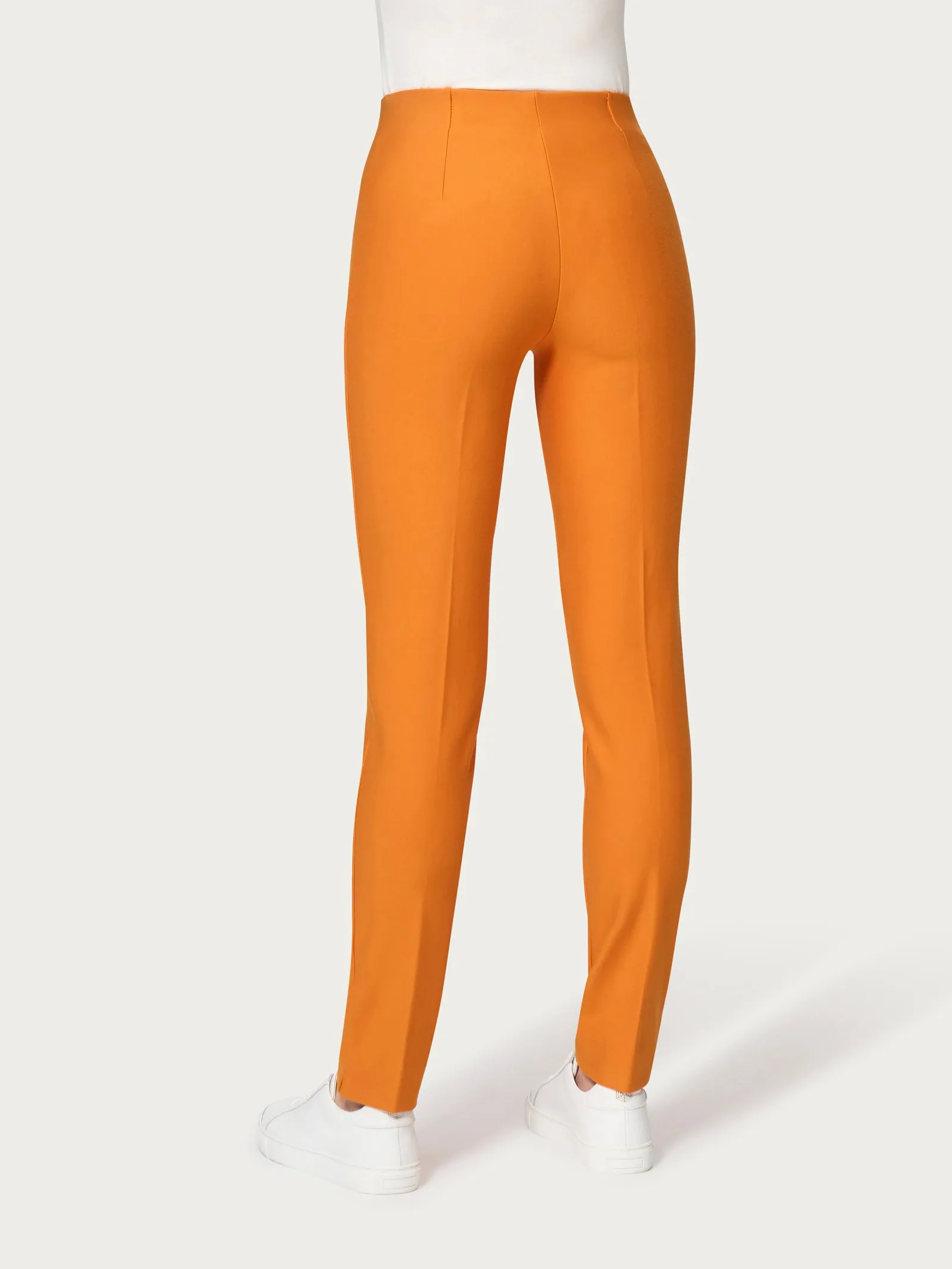 Pantalone a sigaretta con spacchetti in Compact - Marmalade