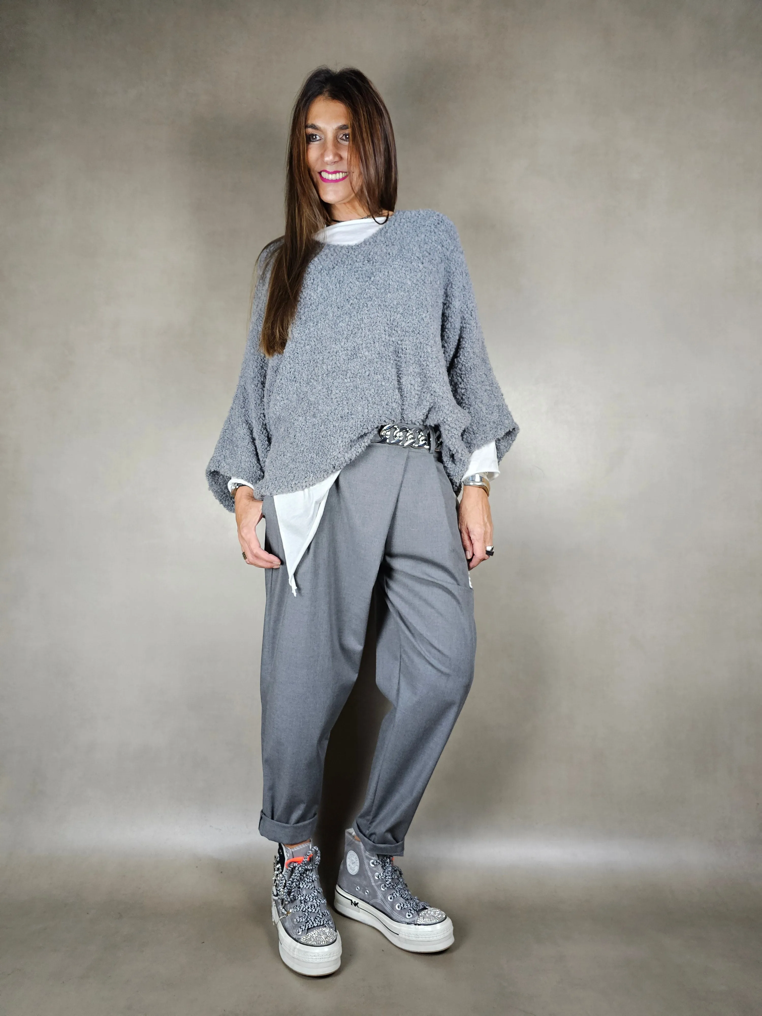 pantalone fresco lana sormonto 64pl33vi3ea