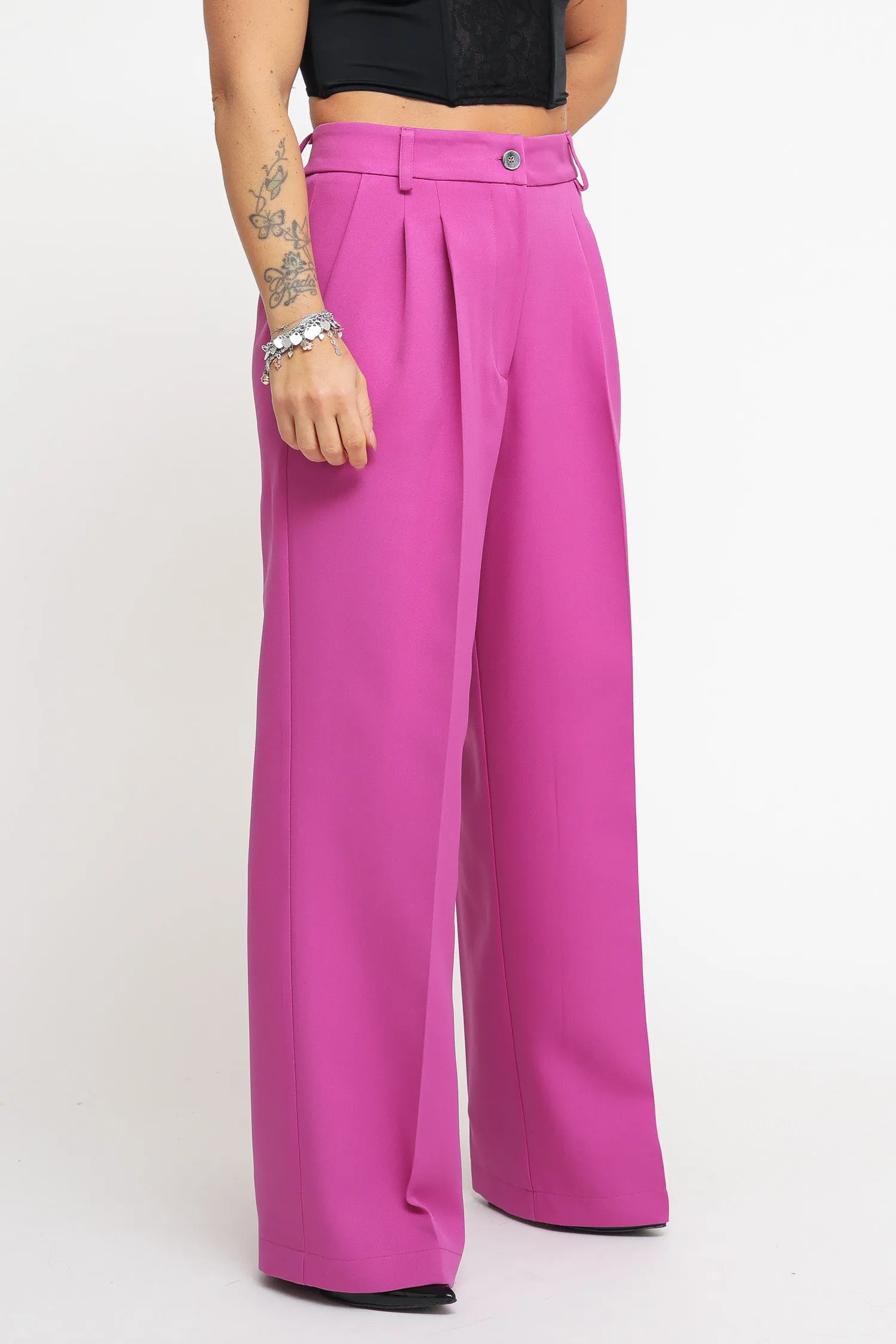 Pantalone Palazza - Orchidea