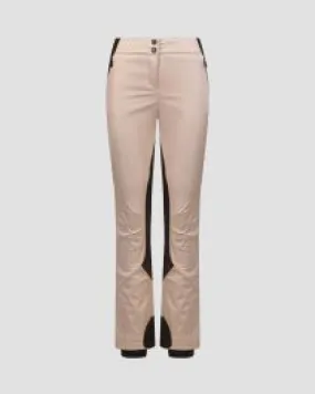 Pantaloni beige da sci da donna Sportalm