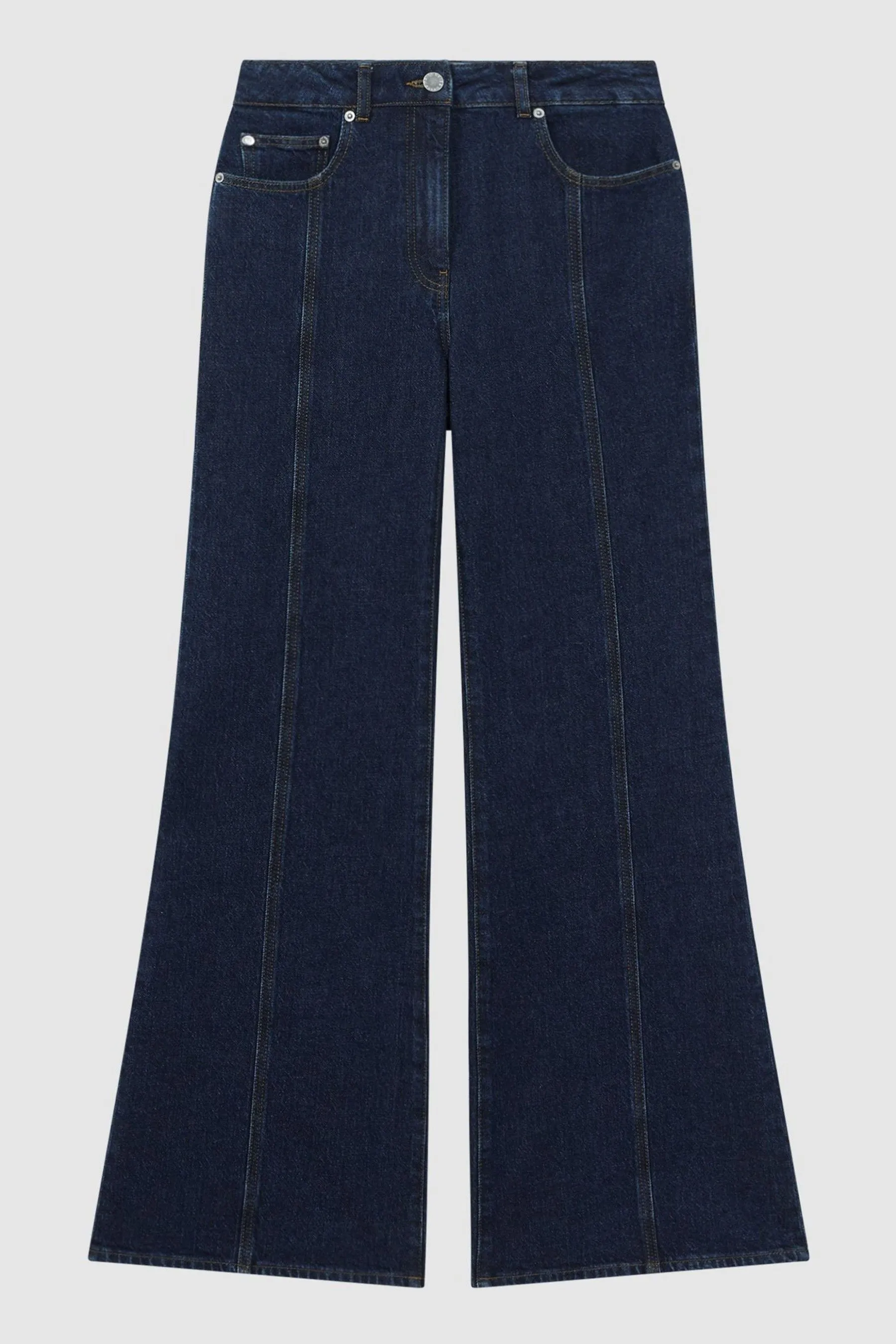 Reiss Juniper - Jeans svasata con cucitura frontale    