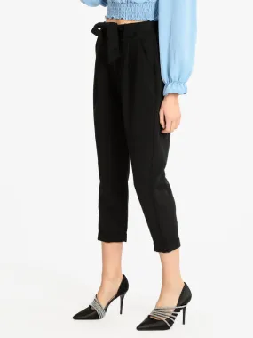 Solada Pantalon femme avec noeud