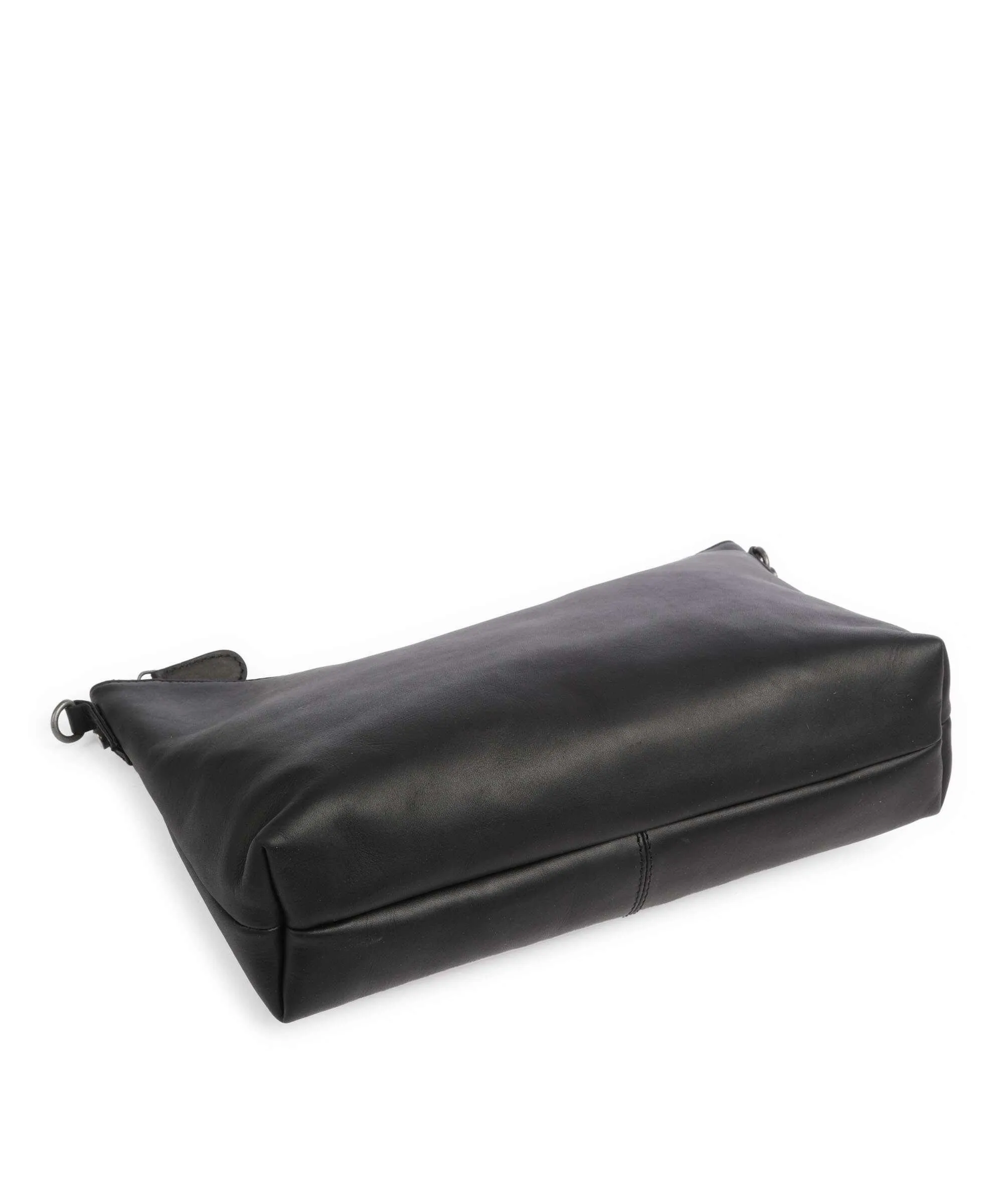  The Chesterfield Brand Kigali Borsa a spalla pelle di vacchetta pull-up nero  