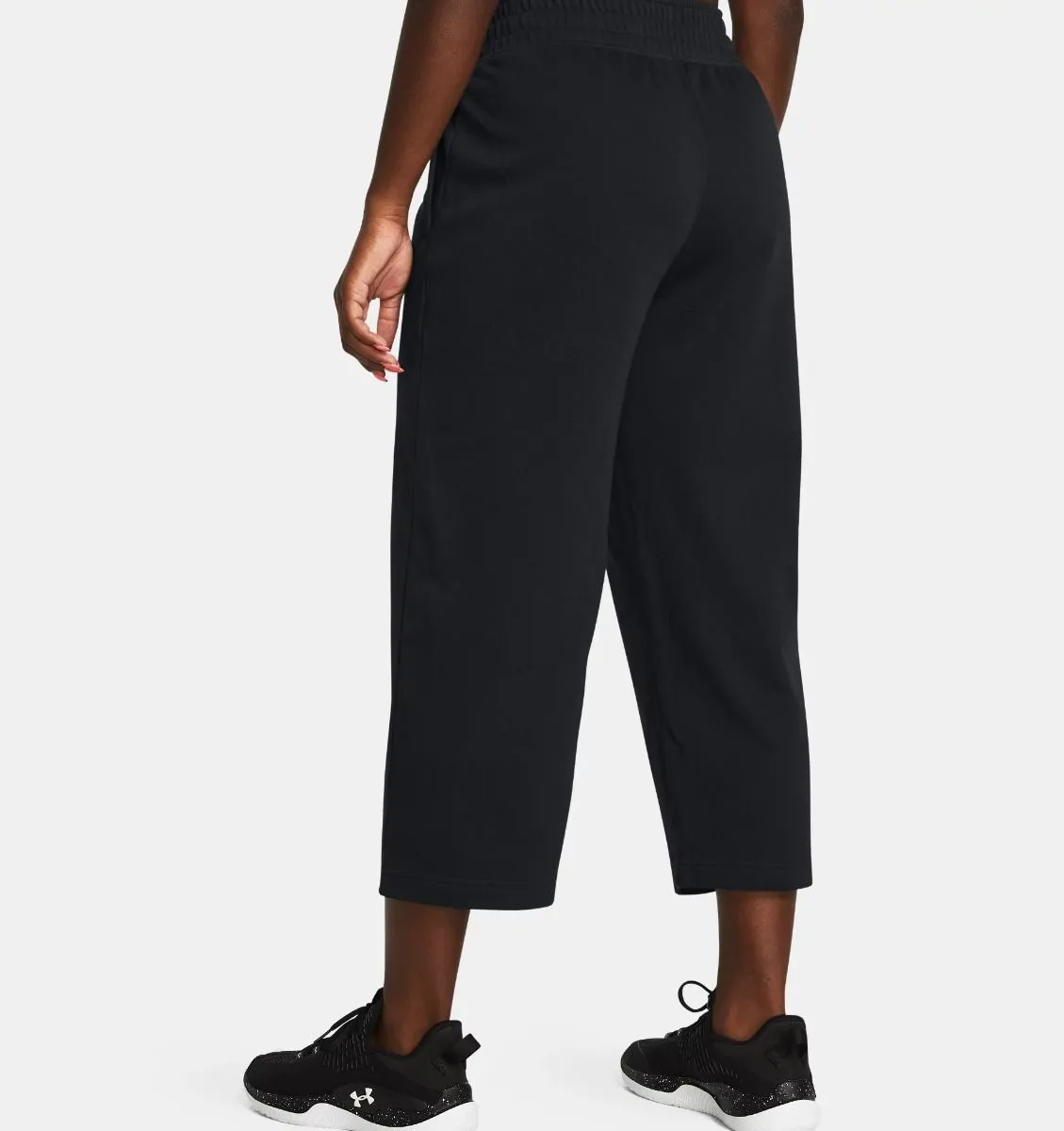 Under Armour Pantalone rival terry crop wide w