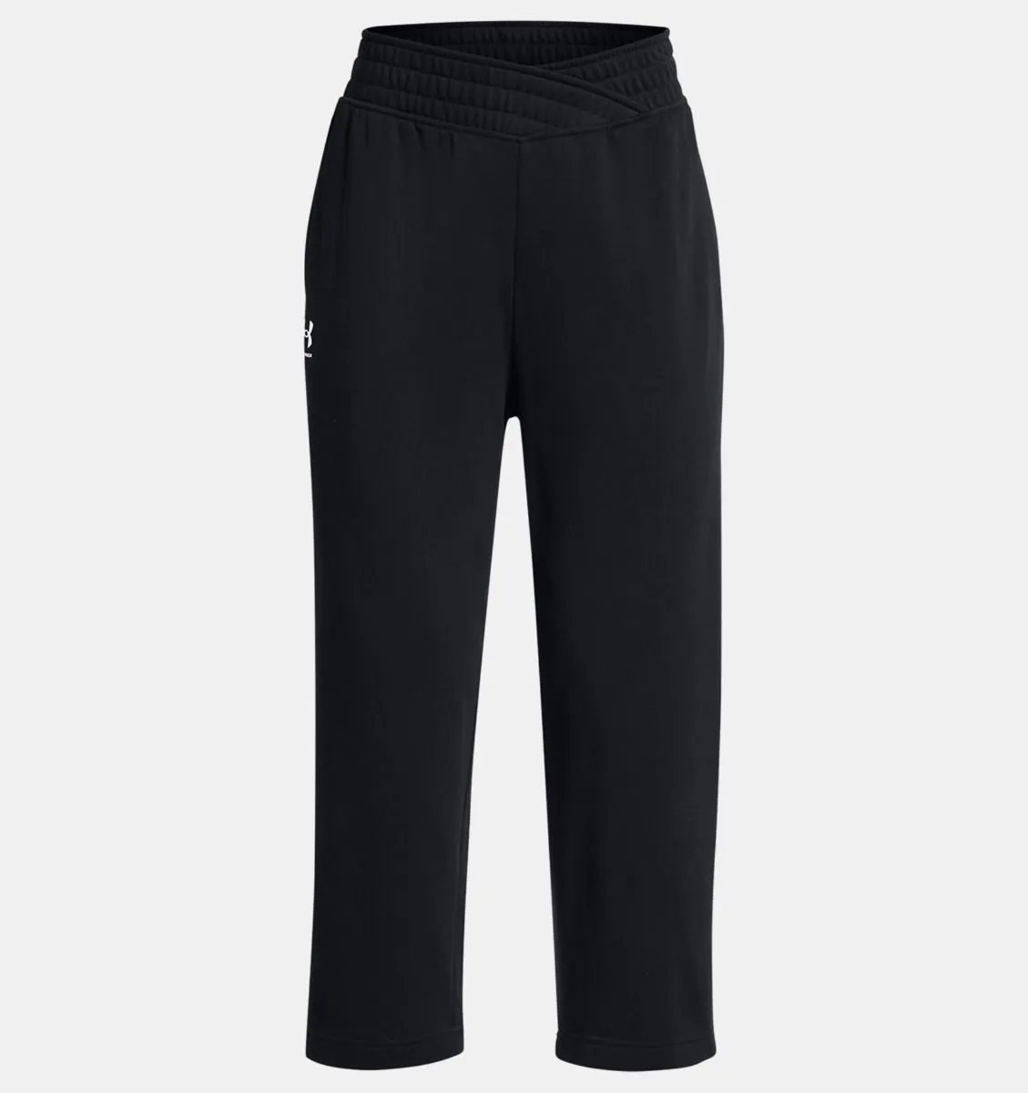 Under Armour Pantalone rival terry crop wide w