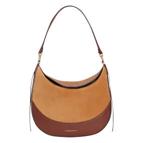  VANESSA BRUNO   DAILY BAG - Borsa a bandoliera in pelle | Marrone