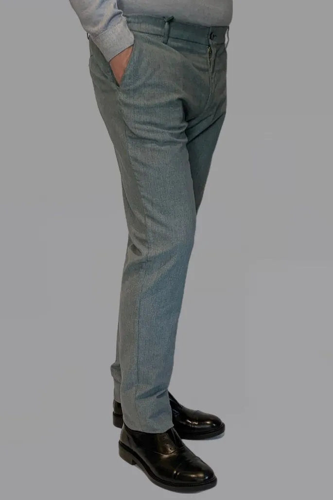 W4-AB0146X Pantalone Morello Elax Grigio Man  